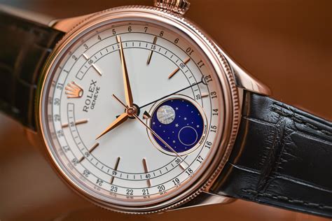 rolex moonphase antimagnetic chronograph watch price|Rolex moon phase 50535 price.